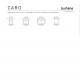 трёхместный диван CARO 