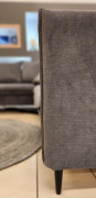 Sofa with wooden frame