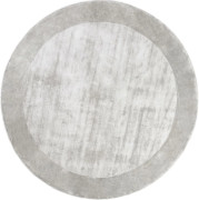 viskozes paklājs apaļš TERE LIGHT GRAY ROUND
