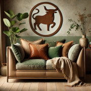 Sofa for Taurus zodiac sign representatives.