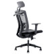 ergonomiski biroja krēsli MONDO melns