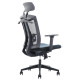 ergonomisks biroja krēsls MONDO melns / pelēks