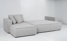 Corner sofa with a large sleeping area MELODY