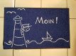 easy to clean rug for the hallway with SEA THEME