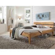 Elke oak bed