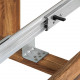 Izvelkams ēdamistabas galds XL 160-280x90   9330