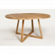Extendable dining table Merbi 120-160x120