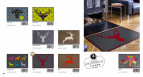 Corridor mats WITH PATTERNS