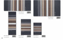washable rug WITH GEOMETRIC PATTERNS