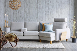 SCANDINAVIAN TOUCH skandināvu dīvāns